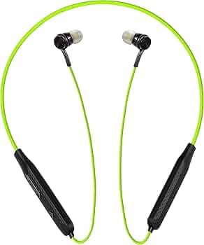 LEEMA LN2000 Neckband | Dual Pairing | IPX5 Water Protection | Bluetooth Wireless BTv5.0 | in Ear Earphones with Mic | Fast Charging | 12 Hours Playti...