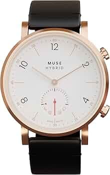 Muse Modernist Hybrid Smartwatch for Men & Women with Bluetooth Connectivity, Step Counter, Sleep Monitoring, 5ATM Water Resistant, 1 Year Battery Lif...