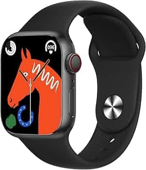 JOKIN i8 Pro Max Touch Screen Bluetooth Smartwatch with Activity Tracker Compatible with All 3G/4G/5G Smartphones (Black)