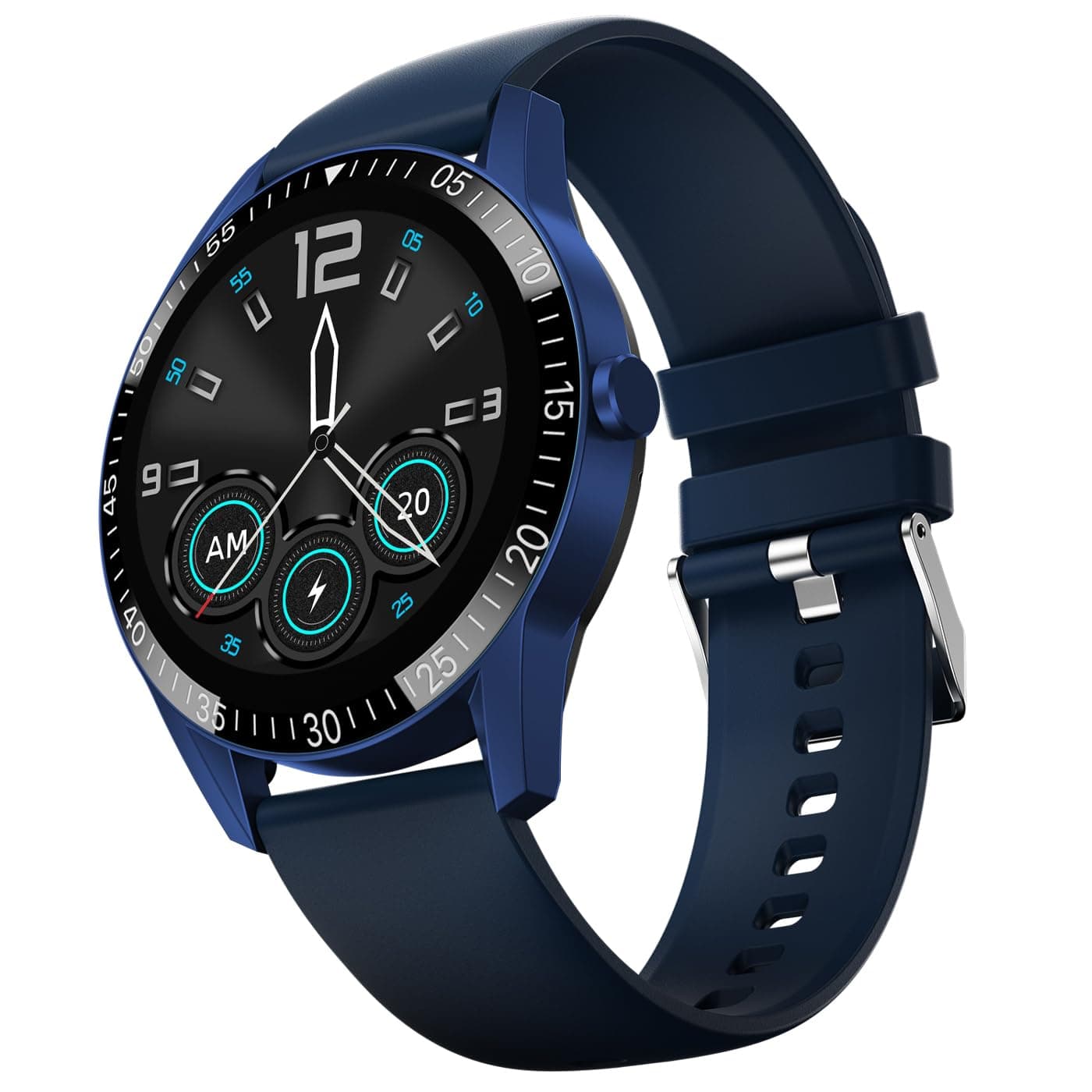 Fire-Boltt Talk Bluetooth Calling Smartwatch, 1.39" TFT Display with Dual Button, Hands On Voice Assistance, 120 Sports Modes, in Built Mic & Speaker ...