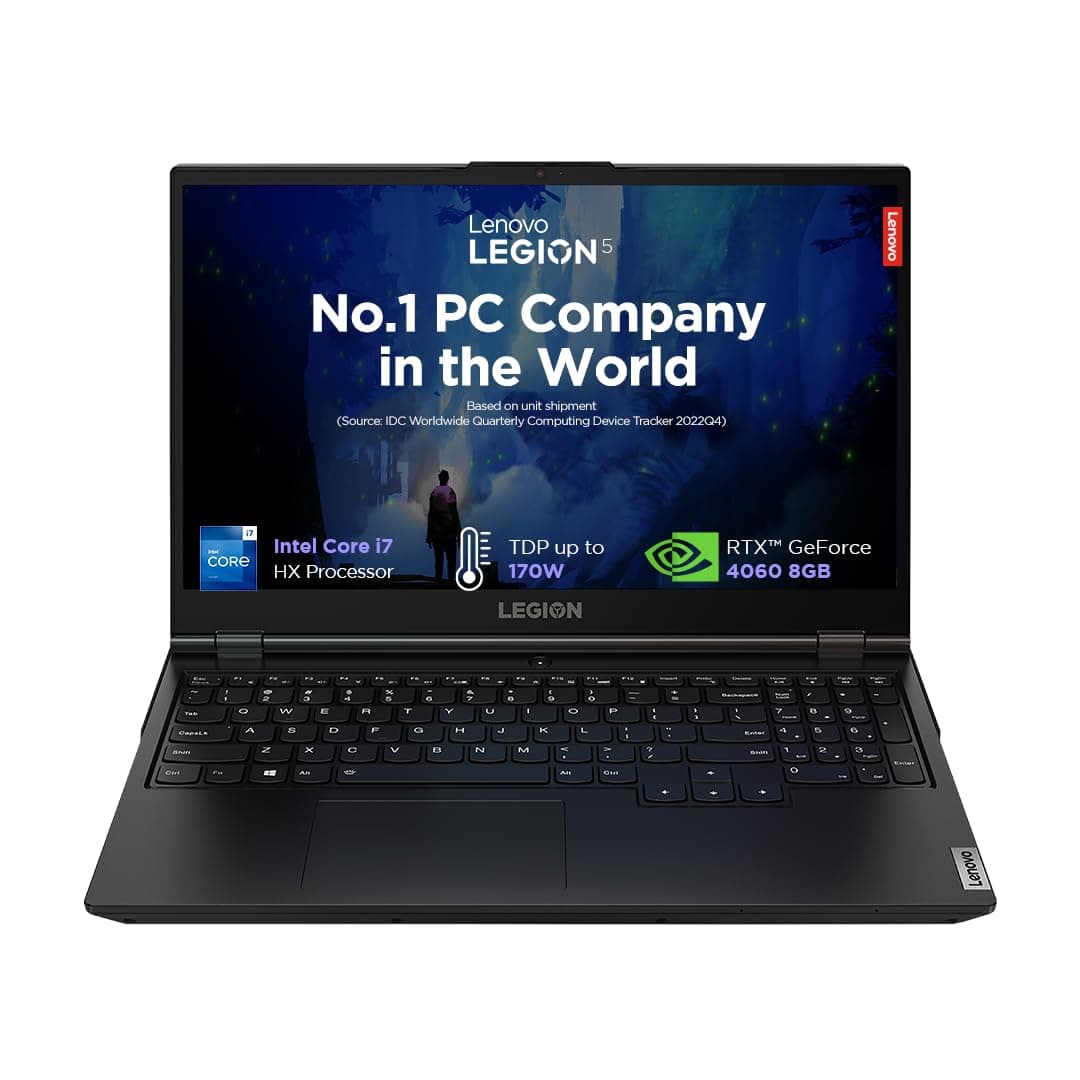 Lenovo Legion 5 2024 13th GenCore i7-13650HX | NVIDIA RTX 4060 8GB (24GB RAM/512GB SSD/15.6" (39.6cm)/14Hz/FHD IPS/Windows 11/Office Home 2024/3 Month...