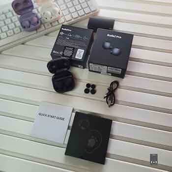 Tejas Store for The First TIME Ever Samsung Galaxy Buds 2 PRO (Clone) (Black)