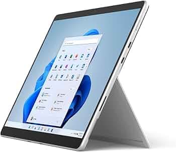 Microsoft Surface Pro 8 Tablet 13 inches | Touch Screen | Intel Evo Platform | 11th Gen Intel Processor | Thunderbolt 4 | WiFi 6 | 0.89 Kg | Windows 11 Home (i7 | 16GB | 512GB, Platinum)