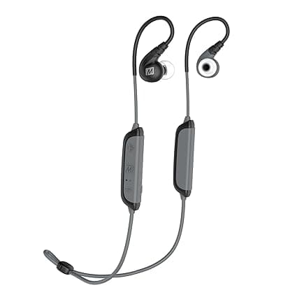 MEE Audio Secure-Fit Stereo EP-X8-BK- X8 Bluetooth in-Ear Headphones (Black) In-Ear