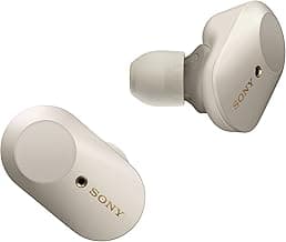 Sony Wf-1000Xm3 Industry Leading Active Noise Cancellation 5.0 Bluetooth Truly Wireless in Ear Earbuds with Mic with 32Hr Battery Life, Alexa Voice Co