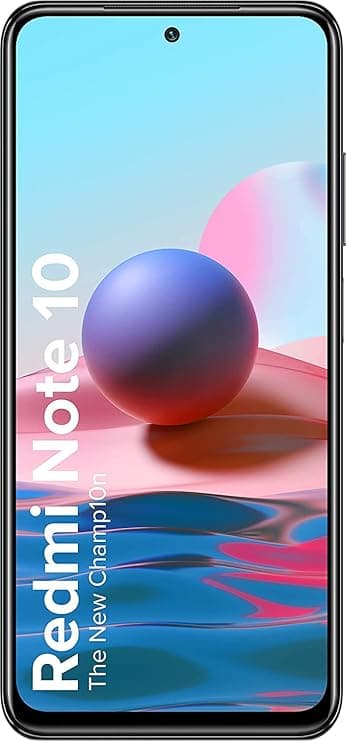 (Renewed) Redmi Note 10 (Shadow Black, 4GB RAM, 64GB Storage) - Amoled Dot Display | 48MP IMX582 Sensor | Snapdragon 678 Processor