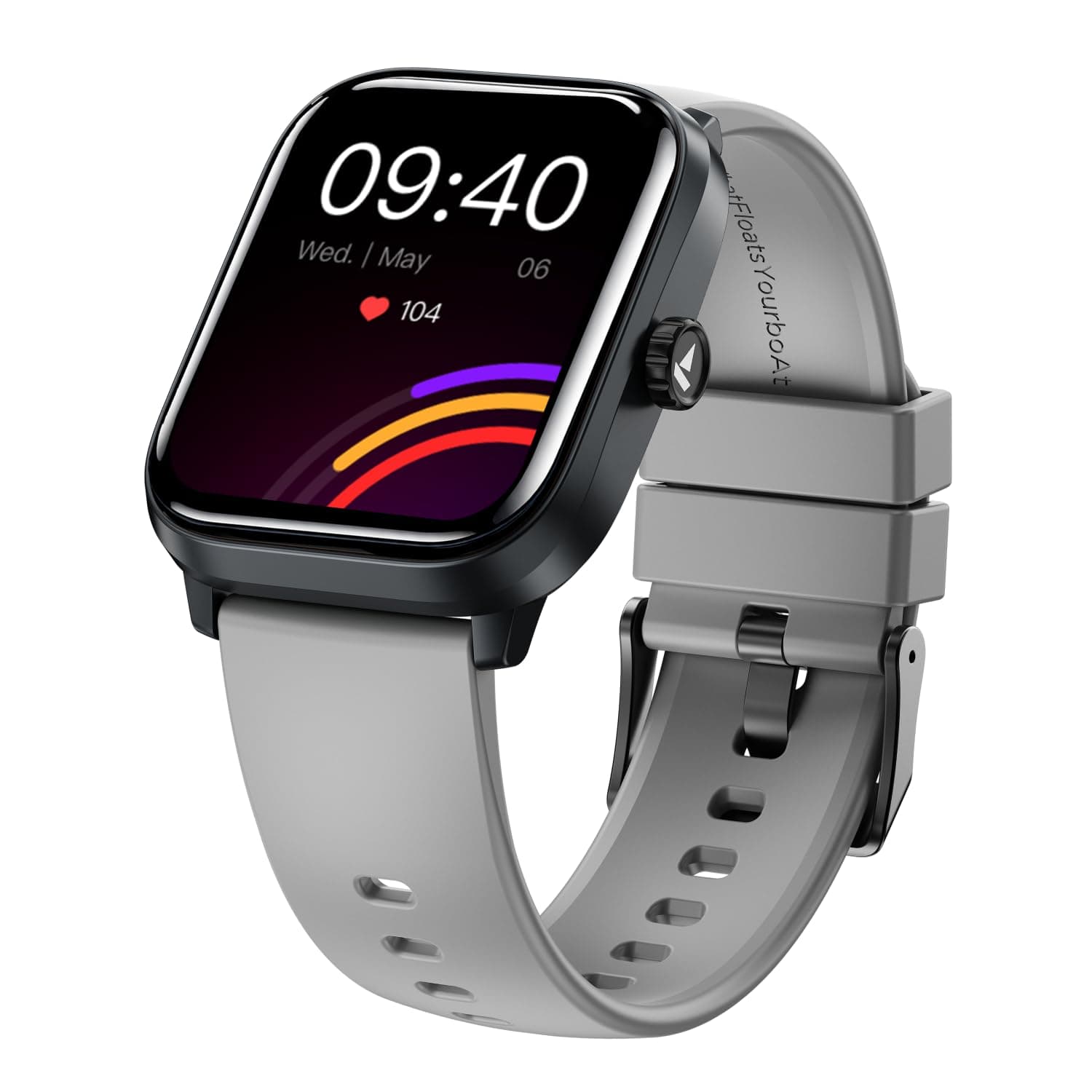 boAt Storm Blaze Smartwatch in Premium Metal Finish with Advanced BT Calling, Functional Crown, 1.83'' (4.64 cm) HD Display, IP68 Waterproof, HR, Slee...