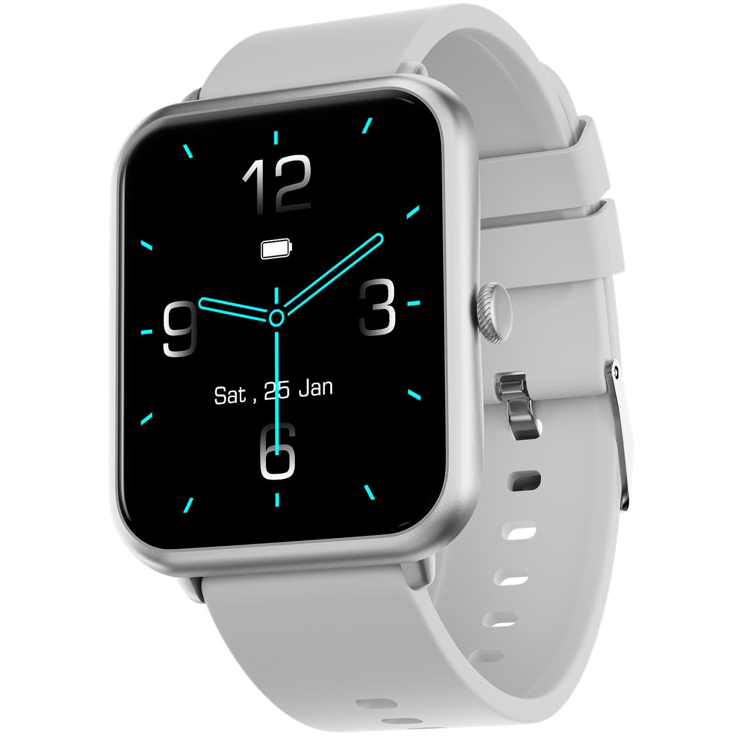 Fire-Boltt Ninja Call Pro Dual Chip Bluetooth Calling Smartwatch, AI Voice Assistance 1.69 HD Display, 100 Sports Modes, with SpO2 & Heart Rate Monitoring, 240*280 Pixel High Resolution