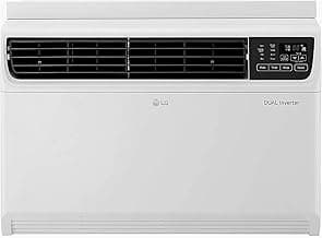 LG 1.5 Ton 5 Star Inverter Wi-Fi Window AC (Copper, 2020 Model, JW-Q18WUZA, White)