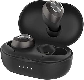 Lenovo HT10 True Wireless Earbuds Earphones Headphones (Bluetooth V5.0) in-Built Mic with Extra HD Sound AirBass Rated IPX5 Waterproof and Sweatproof