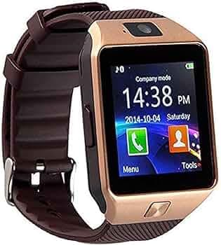 Ekdant Smart Watch Mobile Phone DZ09 Smart Watch with Calling Bluetooth Touchscreen Sweat Proof Phone with Camera TF/SIM Card Slot