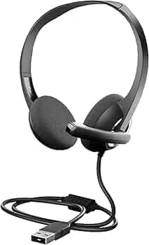 Honeywell New Suono P40 Wired On-Ear Headphones with Rotating Mic for HD Calling, Dual 40mm Drivers, Adjustable Headband for PC/Laptop/Computers, in-B...