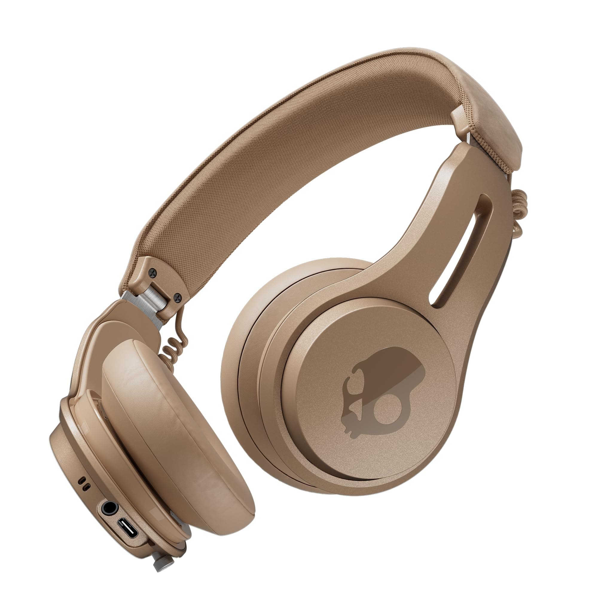 Skullcandy Icon ANC On-Ear Wireless Bluetooth Headphones - Active Noise Cancelling, 60Hr Battery + Rapid Charge, Mic, Stay-Aware Mode, iOS & Android – Primer