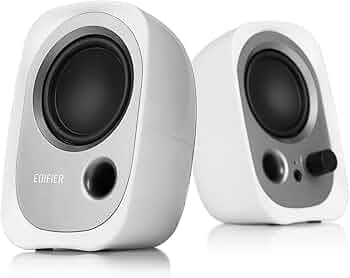 Edifier R12U Stereo Computer Bookshelf Speakers - Red White
