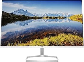 (Renewed) HP M24fwa 23.8-Inch(60.45cm) Eyesafe Certified Full HD IPS 3-Sided Micro-Edge Monitor, 75Hz, AMD Free Sync with 1xVGA, 1xHDMI 1.4 Ports, 300