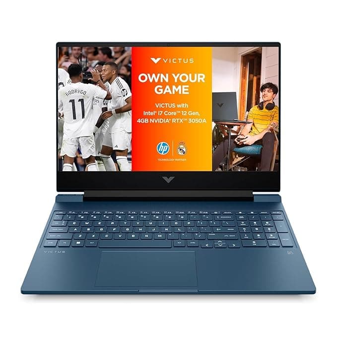 HP Victus Gaming Laptop, 12th Gen Intel Core i7-12650H, 4GB RTX 3050 GPU, 15.6-inch (39.6 cm), FHD, IPS, 144Hz, 16GB DDR4, 1TB SSD, Backlit KB, B&O, D...