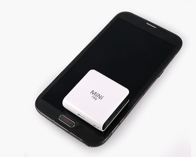 Mini Ray Pocket Smallest Mobile Projector - White Mobile Accessories