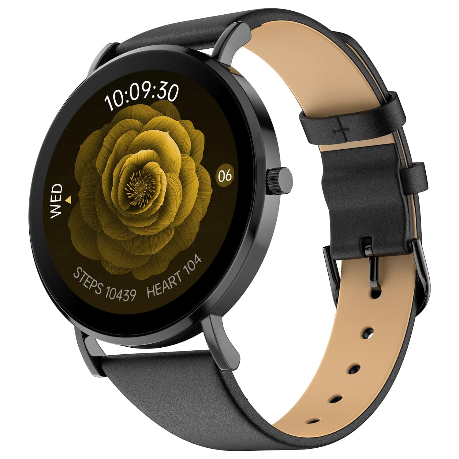 Noise Diva 2 Fashion Smart Watch for Women - Sleekest Dial, AMOLED Display, Snug Fit, Improved Female Cycle Tracker, BT Calling, Sleep Tracking, AI Vo...