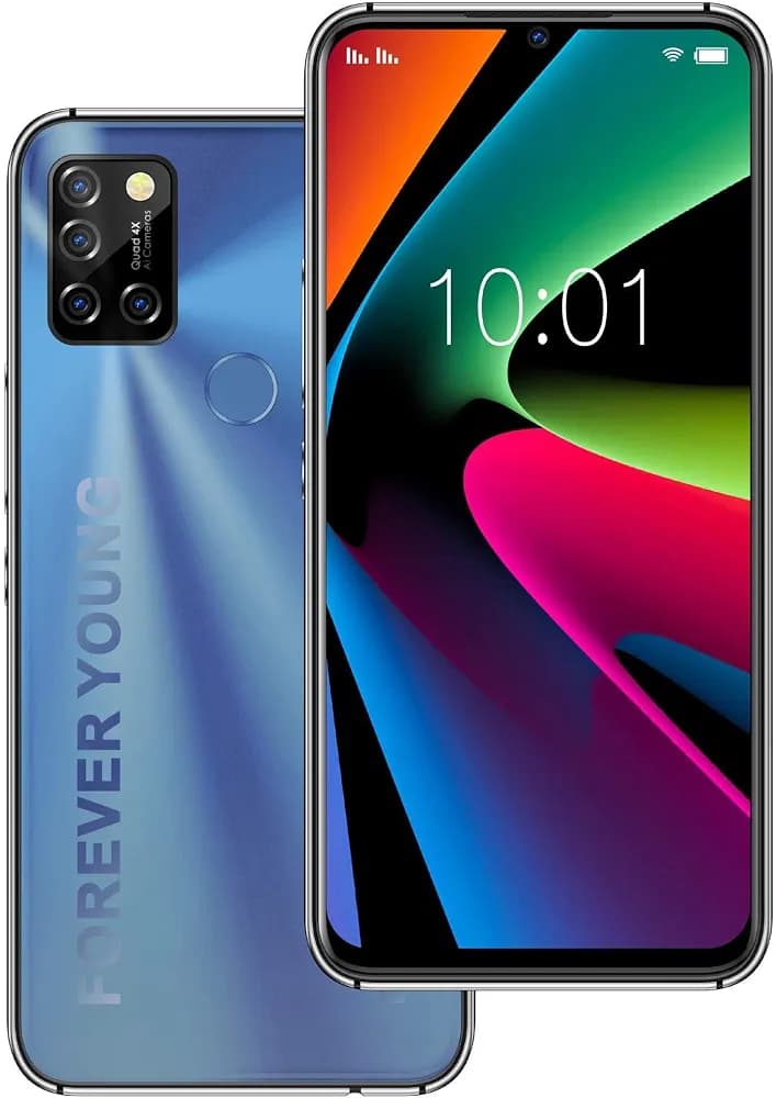 Maplin Model P13 (Pluzz) 8GB /256 GB with Quad 48 Mpx Rear Camera and 25 Mpx Front Camera, Andriod 11 P70 Provessor (Hyper Blue)