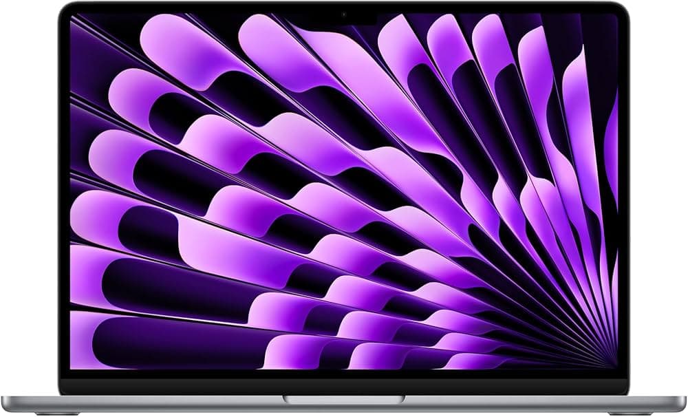 (Refurbished) Apple 2024 MacBook Air (13-inch, Apple M3 chip with 8core CPU and 8core GPU, 16GB Unified Memory, 256GB) - Space Gray