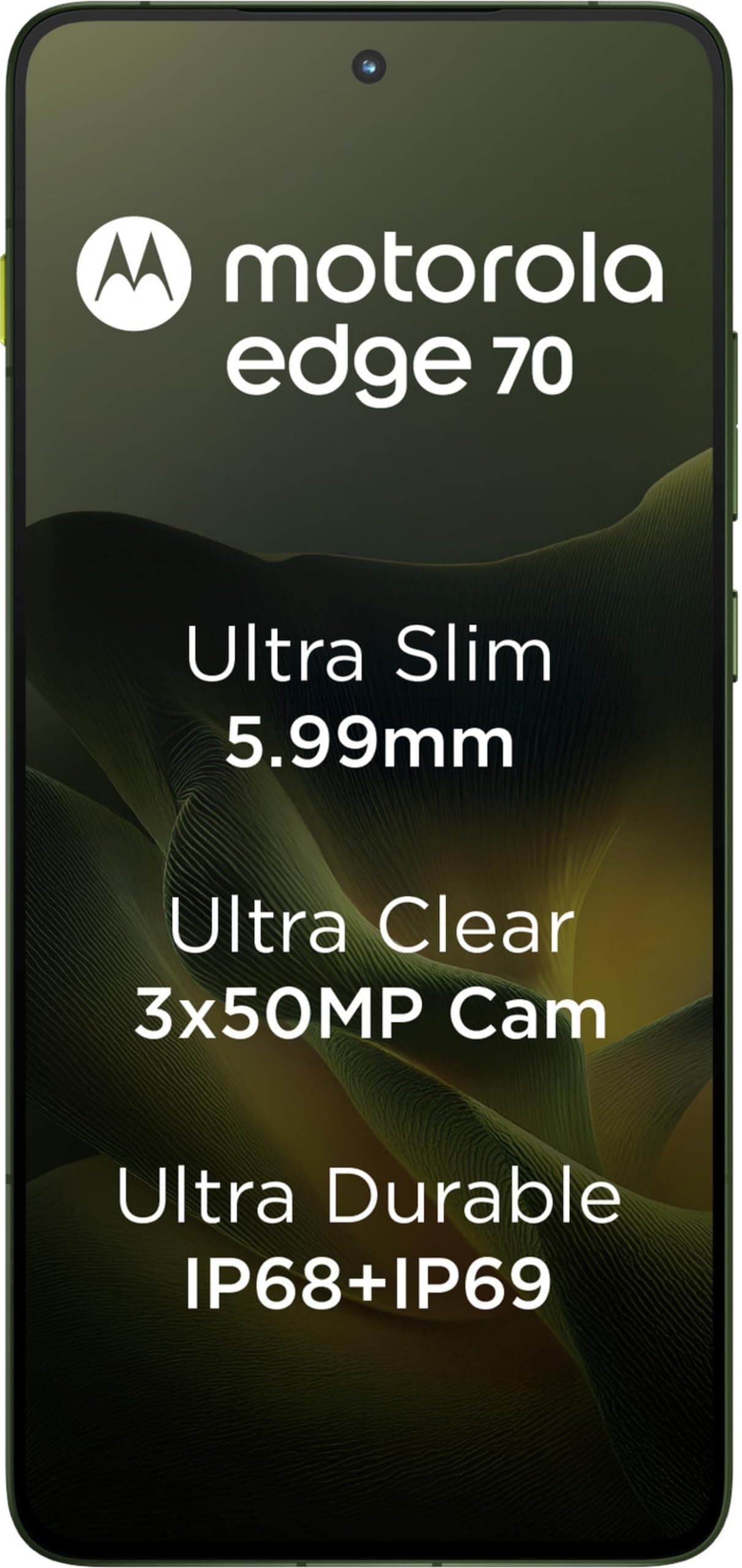Motorola Edge 70 (Green, 8GB RAM, 256GB Storage)