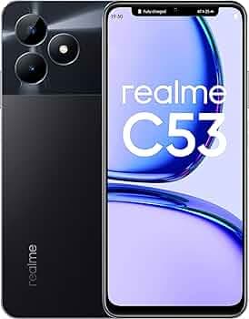 realme C53 (Champion Black, 6GB RAM, 128GB Storage)