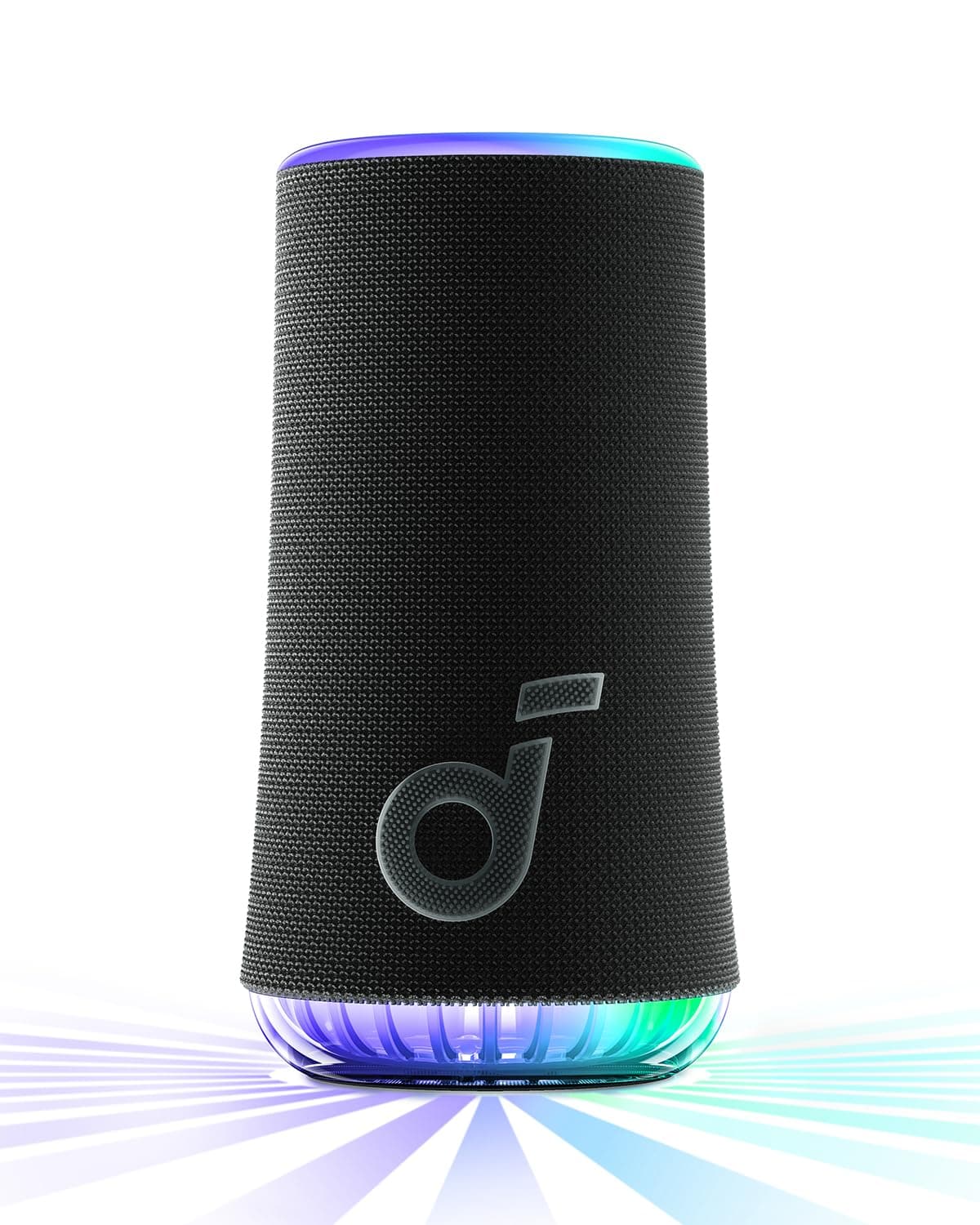 soundcore by Anker Glow Portable Speaker with 30W 360 Sound, Synchronized Radiant Light, 18H Playback, Customizable EQ and Light Show, and IP67 Waterp...