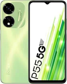 itel P55 5G | Dimensity 6080 | 6GB RAM+128GB ROM, Upto 12GB RAM with Memory Fusion| 50MP AI Dual Rear Camera| 5000mAh Battery with 18W Type-C Fast Cha...