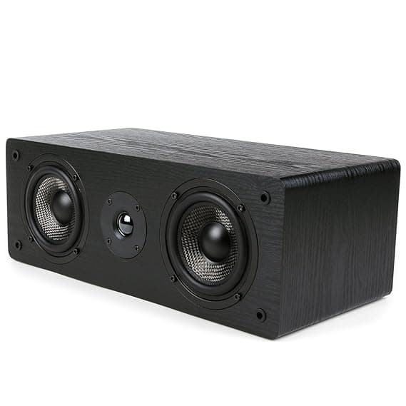 Micca MB42-C 100 Watt Center Channel Speaker (Black) Centre Speakers