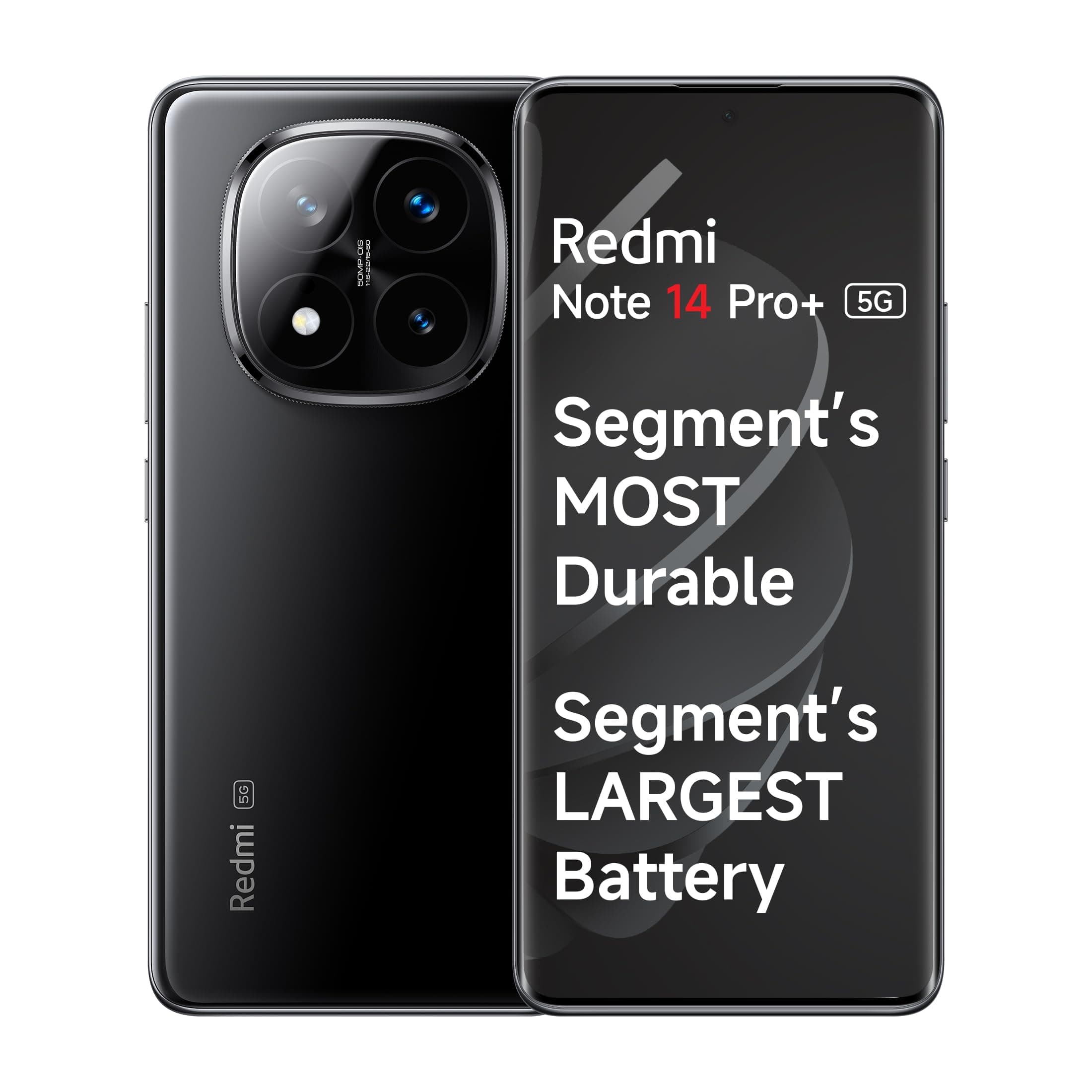 Redmi Note 14 Pro+ 5G (Titan Black, 512 GB) (12 GB RAM)