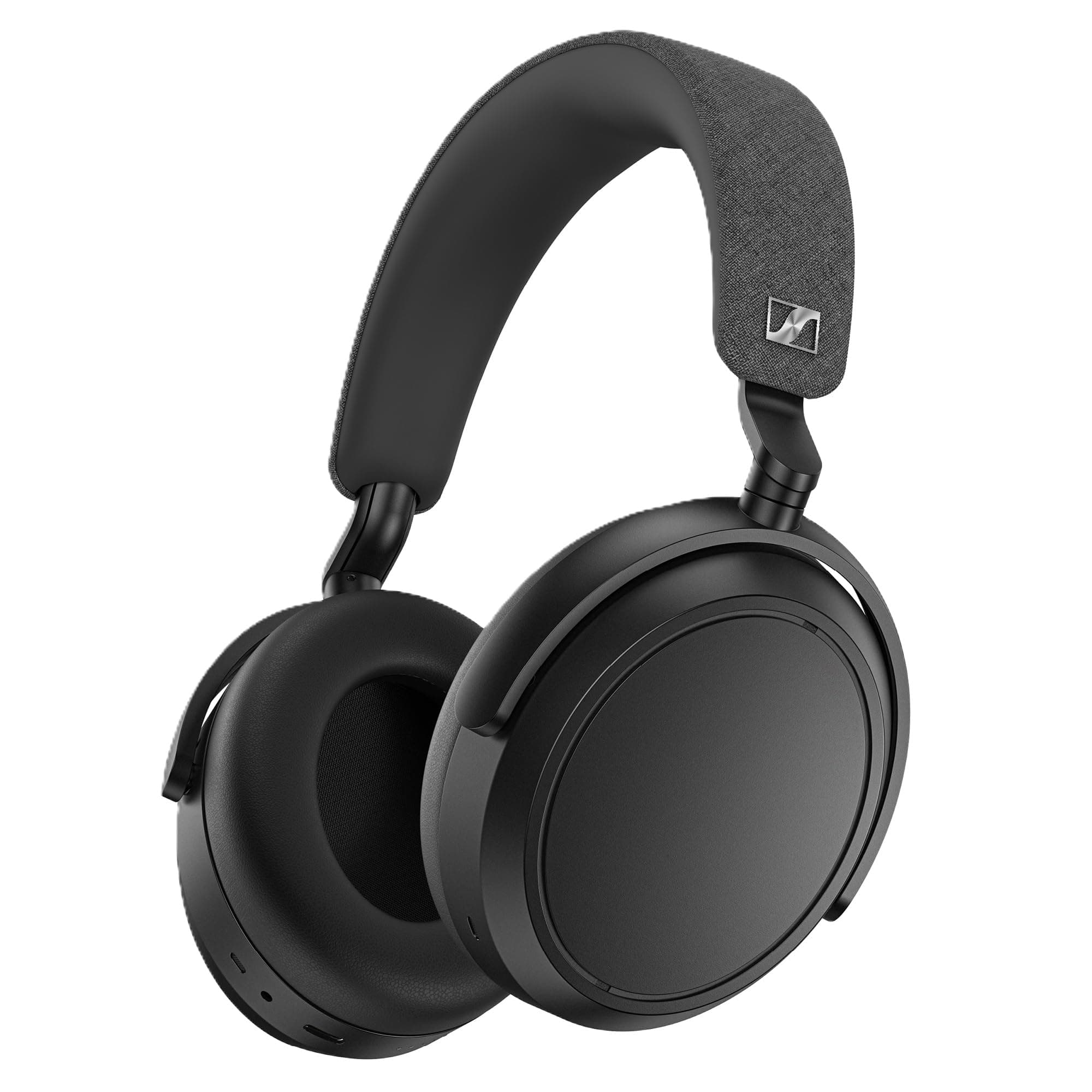SENNHEISER Momentum 4 Wireless Headphones - Bluetooth Headset for Crystal-Clear Calls with Adaptive Noise Cancellation, 60h Battery Life, Customizable Sound and Lightweight Folding Design, Black