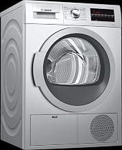 Bosch 7 kg Fully Automatic Condenser Tumble Dryer WTG86409IN, Silver, Inbuilt Heater)