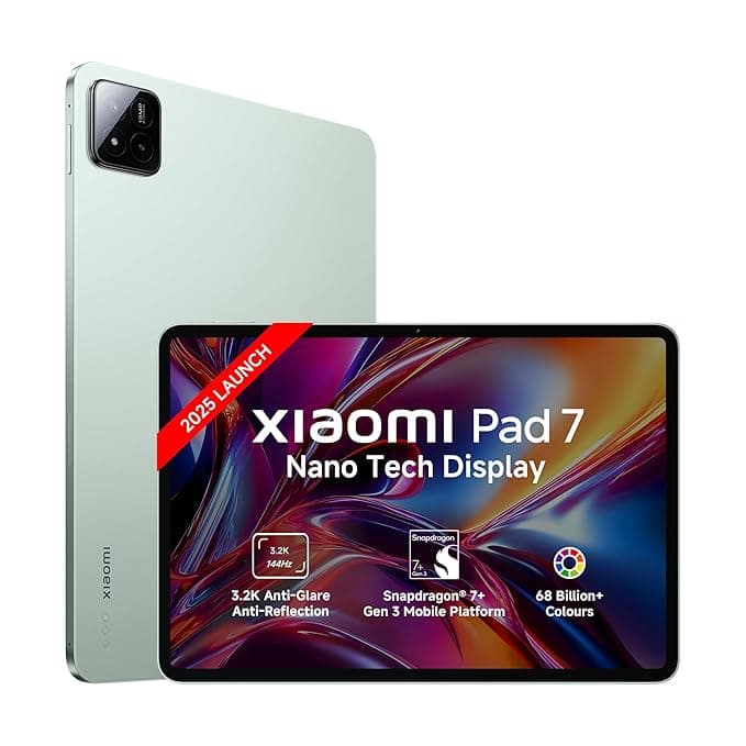 (Refurbished) Xiaomi Pad 7 Nano Texture Display Sage Green 12GB RAM 256GB ROM
