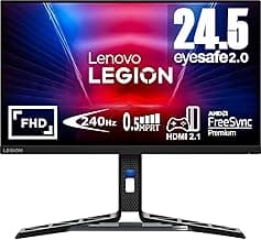 Lenovo Legion R25f-30 24 inch Gaming Monitor | FHD, 1080p, 240Hz, VA, 0.5ms, HDMI, DP | AMD Freesync Premium | PS5, Xbox, ...