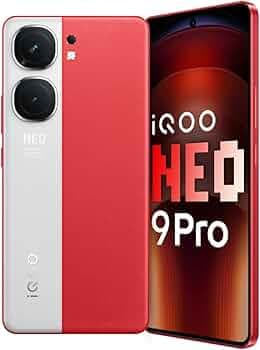 iQOO Neo9 Pro 5G (Fiery Red, 8GB RAM, 256GB Storage) | Snapdragon 8 Gen 2 Processor | Supercomputing Chip Q1 | Flagship Level Sony IMX920 Camera
