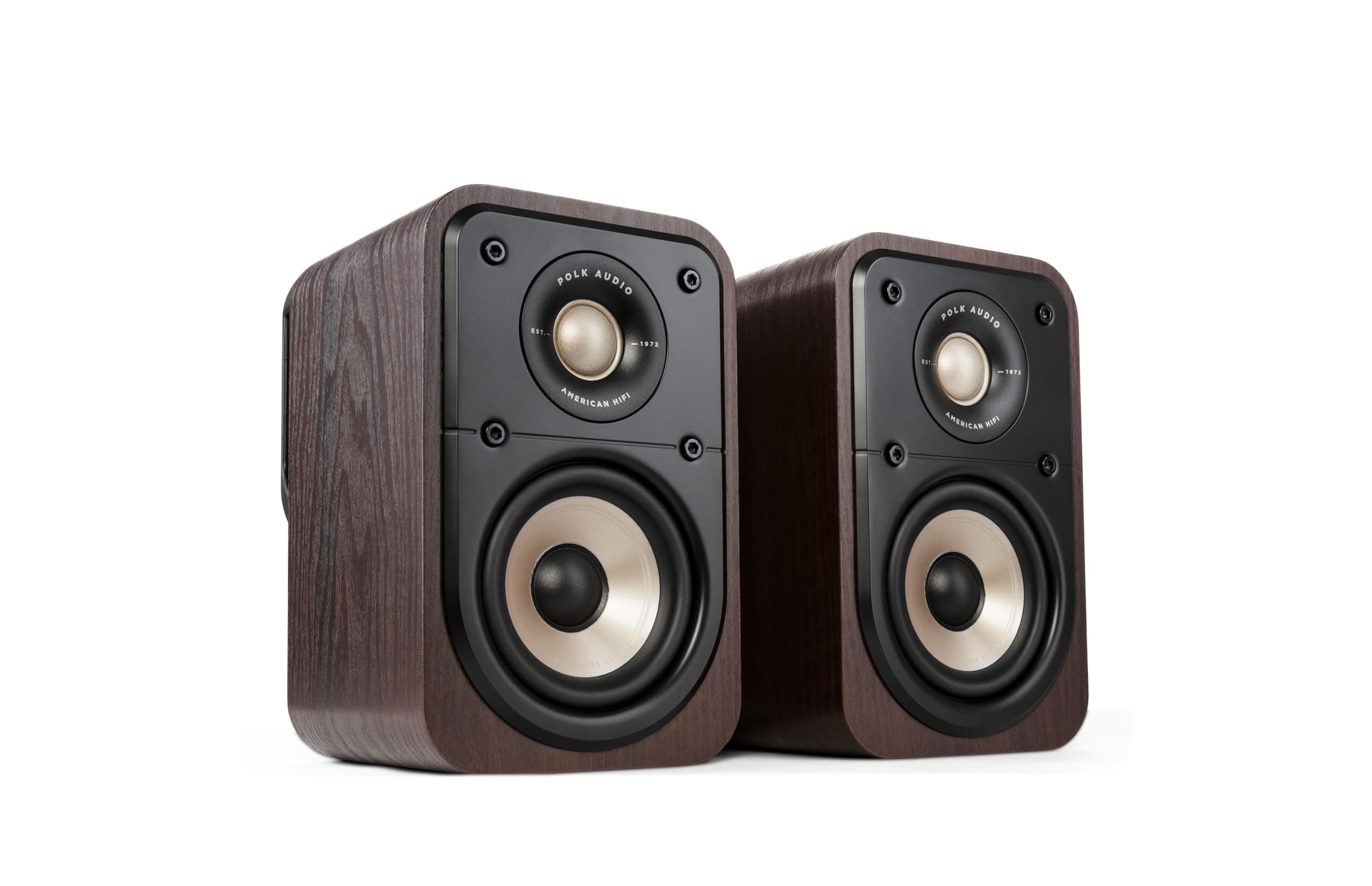 Polk Signature Elite ES10 Surround Loudspeaker - Hi-Res Audio Certified and Dolby Atmos & DTS:X Compatible, 1" Tweeter & 4" Woofer, Power Port Technol...