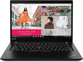 Lenovo ThinkPad X390 Intel Core i5 8th Gen 13.3-inch Full HD Thin and Light Laptop (16GB RAM/ 512GB SSD/Windows 10 Professional/Black/1.29 kg), 20Q000...