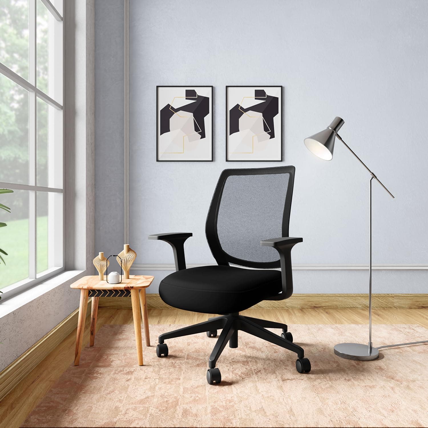 GODREJ INTERIO Curv Wide Back Ergonomic Office Chair (Black)