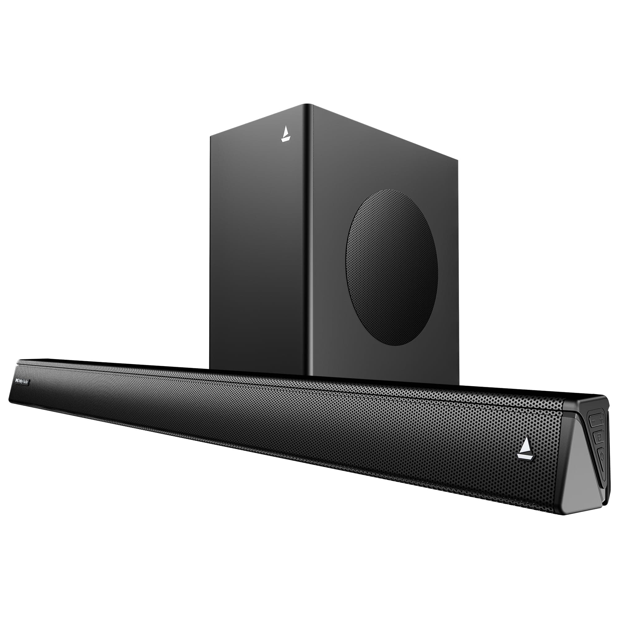 boAt 2025 Launch Aavante 2.1 2000D, Dolby Audio, 200W Signature Sound, 2.1CH Wired Subwoofer,Multiple Ports & EQ Modes, Bluetooth Sound bar, Home Thea...