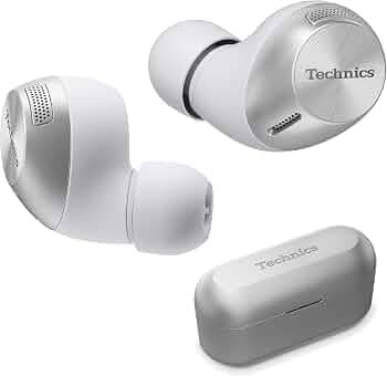 Technics HiFi True Wireless Multipoint Bluetooth Earbuds II, Active Noise Cancelling, 3 Device MultiPoint Connectivity, Impressive Call Quality, LDAC ...