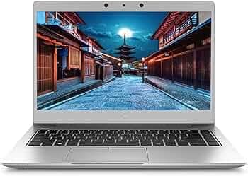 (Refurbished) HP EliteBook 745 G6, AMD Ryzen 5 Pro-3500U, 8GB DDR4 RAM, 256GB SSD, (Win 11, MS Office, Silver, 1.48kg) 14" (35.6cm) HD, AMD Radeon Gra...