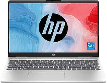HP Laptop 15, 12th Gen Intel Core i5-1235U, 15.6-inch (39.6 cm), FHD, 8GB DDR4, 1TB SSD, Intel Iris X, 1080p FHD Camera w/Privacy Shutter, Backlit KB,...