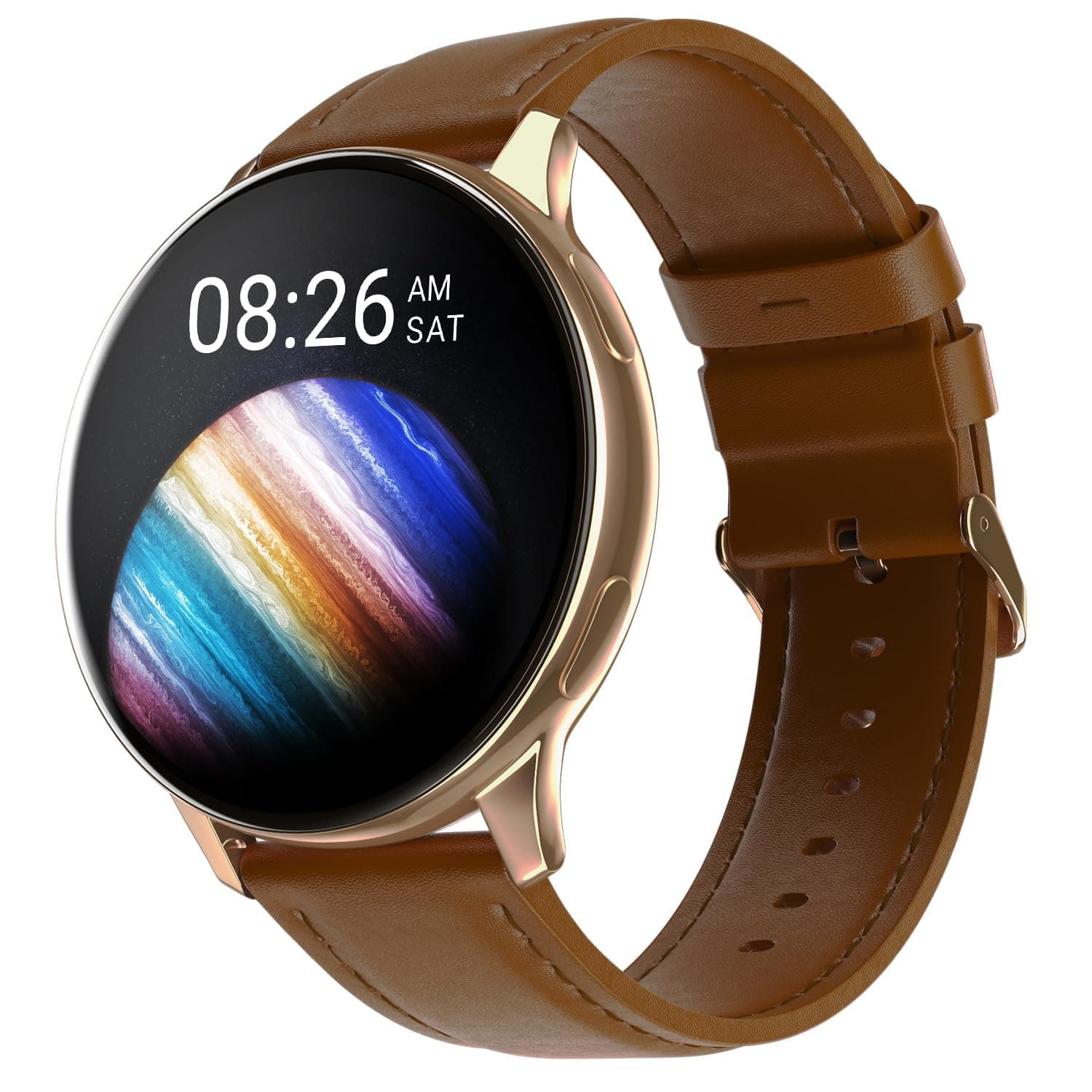 Noise Vortex Plus 1.46 AMOLED Display, AoD BT Calling, Sleek Metal Finish, 7 Days Battery Life, All New OS and with 100+ Watch Faces & Health Suite (C...