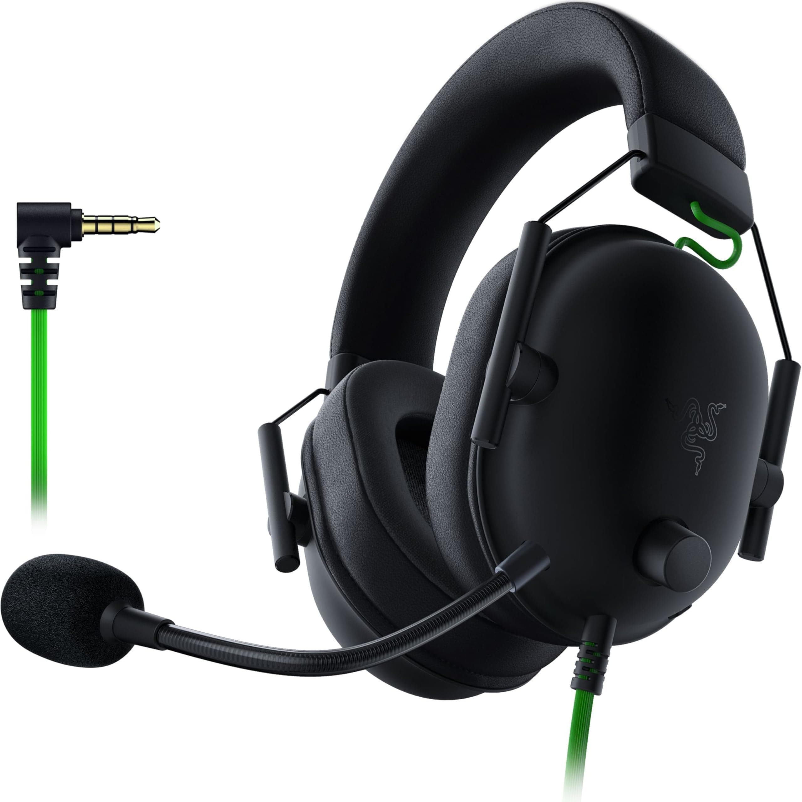 Razer BlackShark V2 X Gaming Headset: 7.1 Surround Sound - 50mm Drivers - Memory Foam Cushion - PC