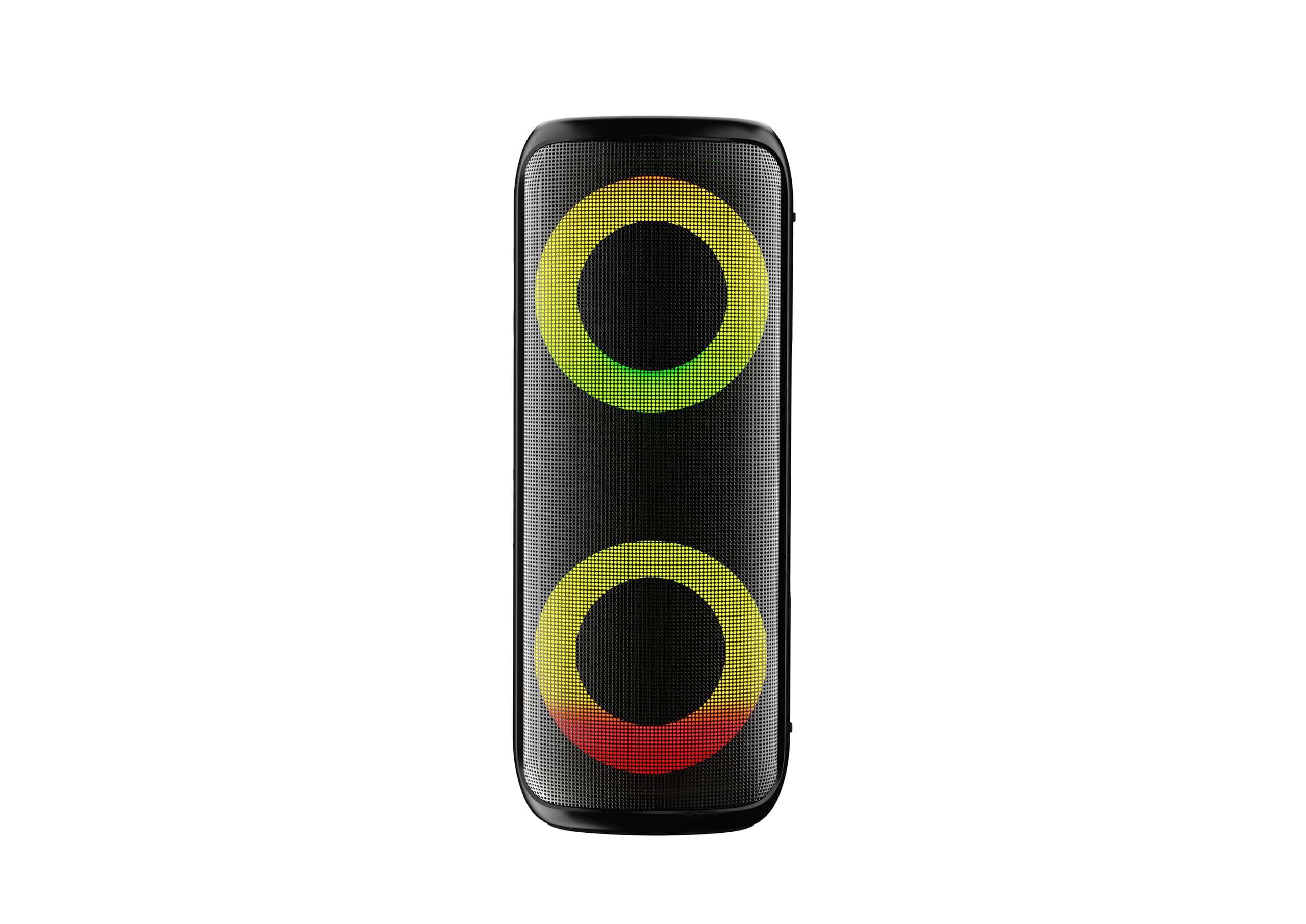 PHILIPS TAS3400BK Portable Bluetooth Speaker with 40W Output, 4000mAh Battery, Stereo Sound, Bluetooth v5.3, IPX5 Sweatproof, RGB Light Modes, Mesh Bu...