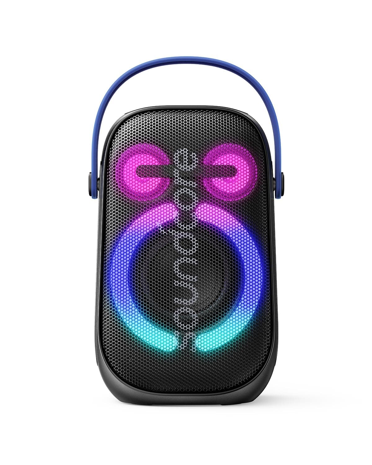 Anker soundcore Rave Neo 2 Portable Speaker with 80W Stereo Sound, PartyCast 2.0, Light Show, IPX7 Waterproof (Floats on Water) 18H Playtime, Customizable EQ & Bass Up for Party, Tailgating, Backyard