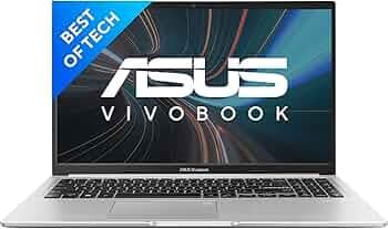 (Refurbished) ASUS Vivobook 15, Intel Core i5-12500H 12th Gen, 15.6" (39.62 cm) FHD, Thin and Light Laptop (16GB/512GB/Win11/Office 2021/Silver/1.7 kg...