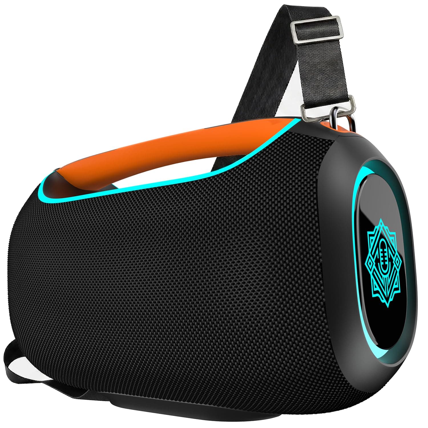 DIGIMORE 120W Boombox Speaker with Wireless Mic | Dual 6.5" Deep Bass Drivers, AI Sound Boost, RGB Lights, BT 5.4, TWS, Water-Resistant, 5H Battery | ...
