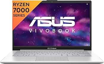 ASUS Vivobook Go 14 (2023), AMD Ryzen 3 7320U, 14-inch (35.56 cm) FHD, Thin & Light Laptop (8GB/1TB SSD/Windows 11/Cool Silver/1.38 kg), E1404FA-NK331...