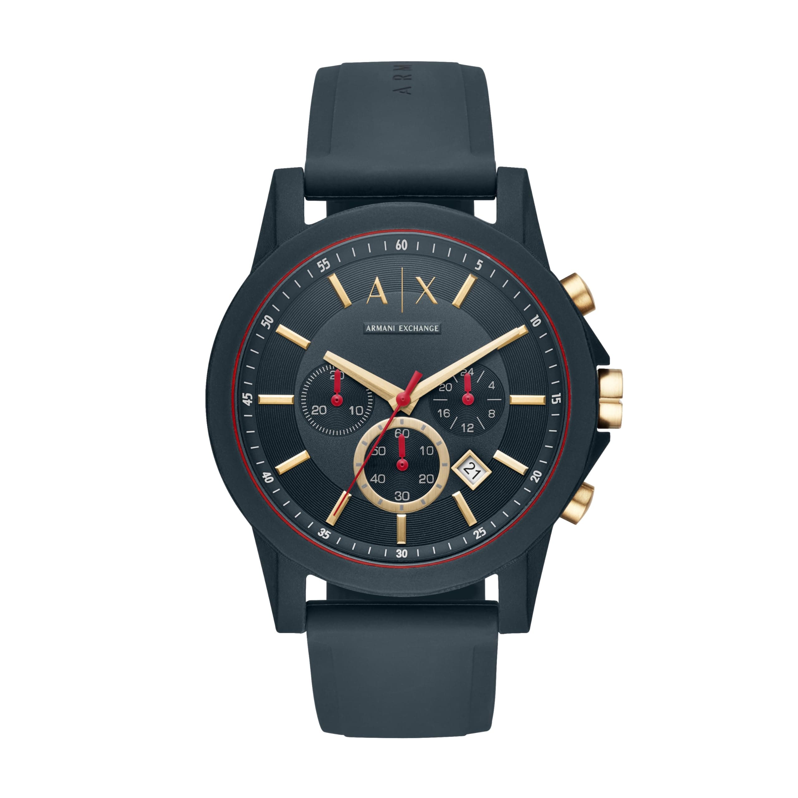 Analog Blue Dial Men's Watch-AX1335